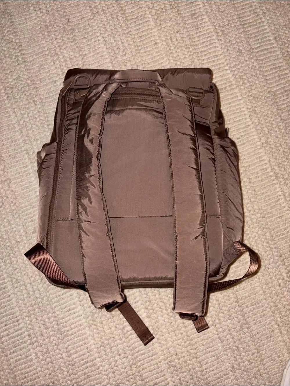Calpak Diaper Backpack with laptop sleeve in Hazelnut